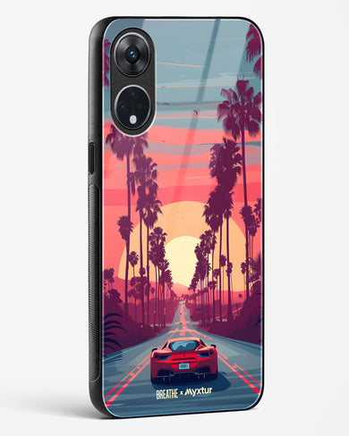 Sunset Boulevard [BREATHE] Glass Case Phone Cover (Oppo)