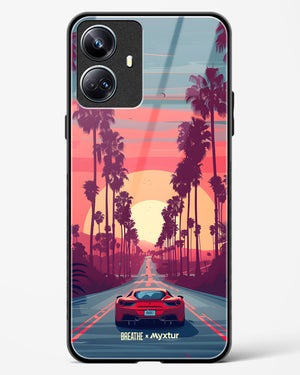 Sunset Boulevard [BREATHE] Glass Case Phone Cover (Realme)