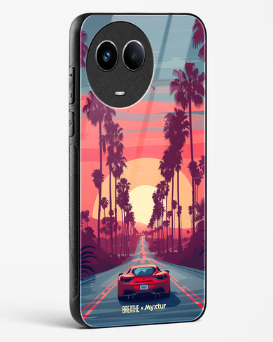 Sunset Boulevard [BREATHE] Glass Case Phone Cover (Realme)