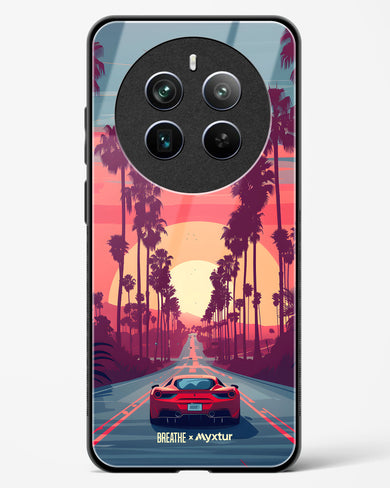 Sunset Boulevard [BREATHE] Glass Case Phone Cover (Realme)