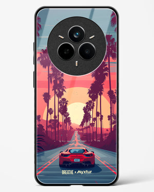 Sunset Boulevard [BREATHE] Glass Case Phone Cover (Realme)