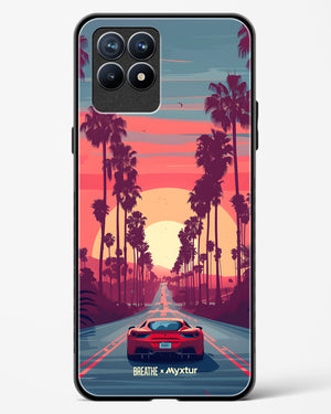 Sunset Boulevard [BREATHE] Glass Case Phone Cover (Realme)