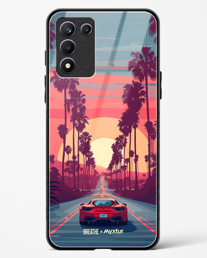 Sunset Boulevard [BREATHE] Glass Case Phone Cover (Realme)