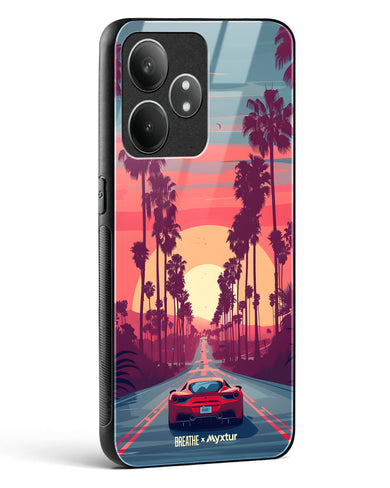 Sunset Boulevard [BREATHE] Glass Case Phone Cover (Realme)