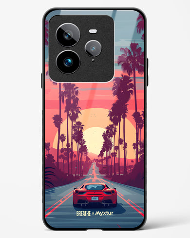 Sunset Boulevard [BREATHE] Glass Case Phone Cover (Realme)