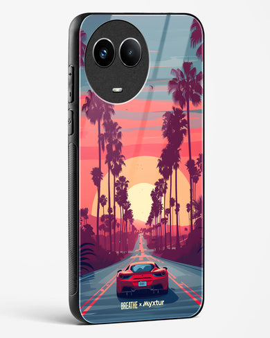 Sunset Boulevard [BREATHE] Glass Case Phone Cover (Realme)