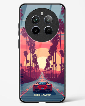 Sunset Boulevard [BREATHE] Glass Case Phone Cover (Realme)