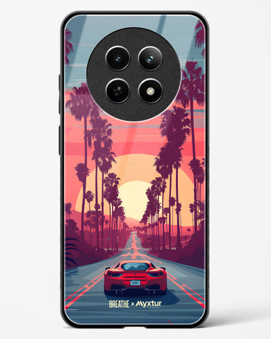 Sunset Boulevard [BREATHE] Glass Case Phone Cover (Realme)