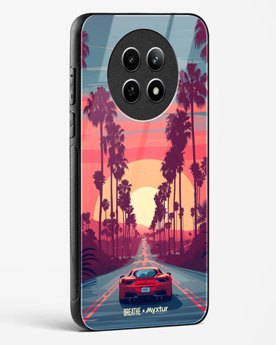 Sunset Boulevard [BREATHE] Glass Case Phone Cover (Realme)