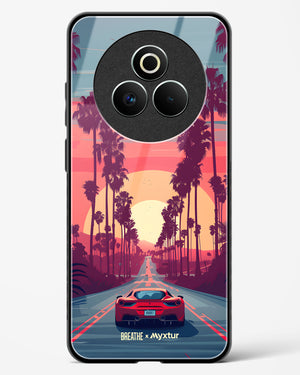 Sunset Boulevard [BREATHE] Glass Case Phone Cover (Realme)