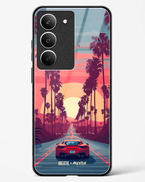 Sunset Boulevard [BREATHE] Glass Case Phone Cover (Realme)