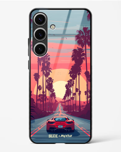 Sunset Boulevard [BREATHE] Glass Case Phone Cover (Samsung)