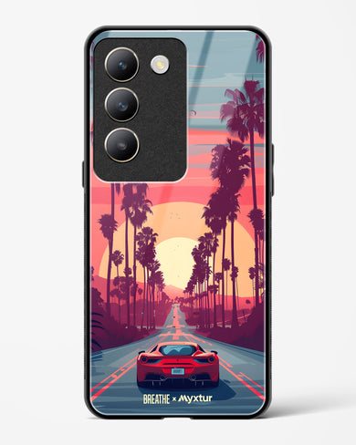 Sunset Boulevard [BREATHE] Glass Case Phone Cover (Vivo)