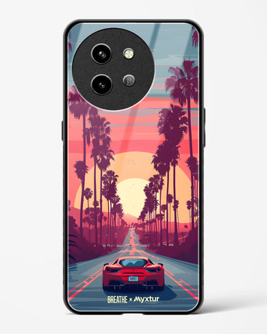 Sunset Boulevard [BREATHE] Glass Case Phone Cover (Vivo)