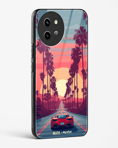 Sunset Boulevard [BREATHE] Glass Case Phone Cover (Vivo)