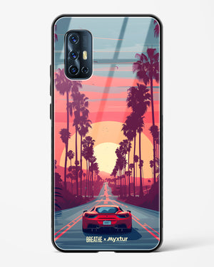Sunset Boulevard [BREATHE] Glass Case Phone Cover (Vivo)
