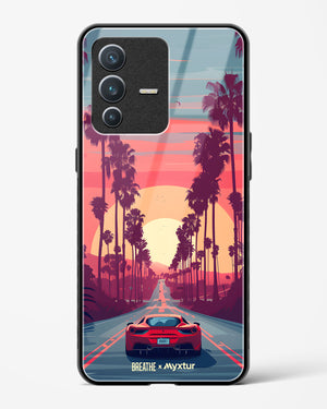Sunset Boulevard [BREATHE] Glass Case Phone Cover (Vivo)
