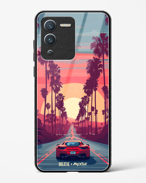 Sunset Boulevard [BREATHE] Glass Case Phone Cover (Vivo)