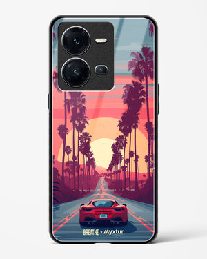 Sunset Boulevard [BREATHE] Glass Case Phone Cover (Vivo)