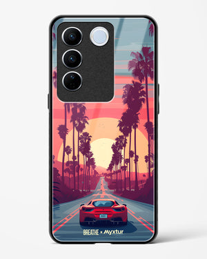Sunset Boulevard [BREATHE] Glass Case Phone Cover (Vivo)