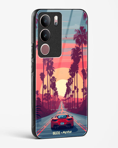 Sunset Boulevard [BREATHE] Glass Case Phone Cover (Vivo)