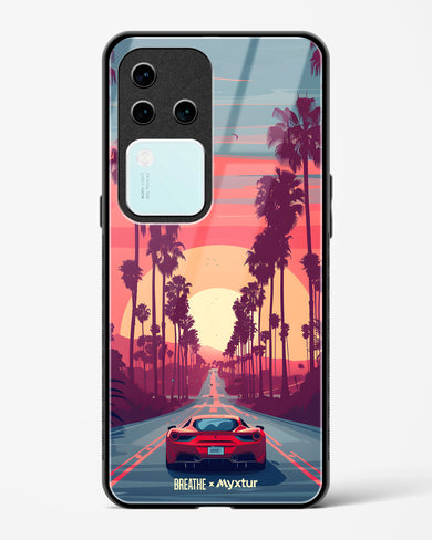 Sunset Boulevard [BREATHE] Glass Case Phone Cover (Vivo)