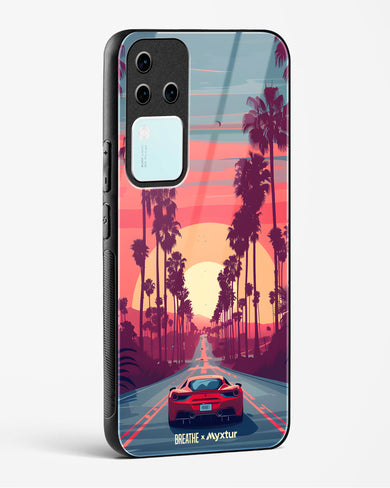 Sunset Boulevard [BREATHE] Glass Case Phone Cover (Vivo)