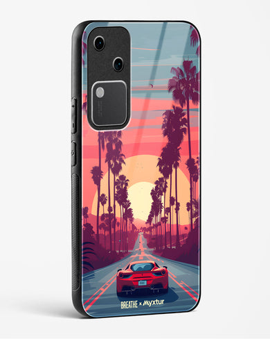 Sunset Boulevard [BREATHE] Glass Case Phone Cover (Vivo)