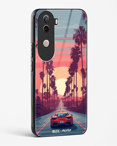 Sunset Boulevard [BREATHE] Glass Case Phone Cover (Vivo)