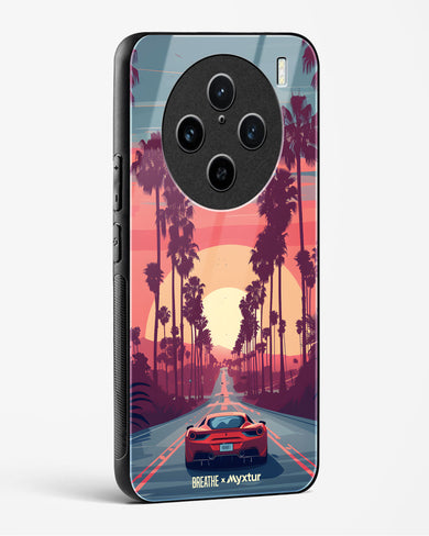 Sunset Boulevard [BREATHE] Glass Case Phone Cover (Vivo)