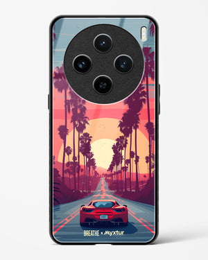 Sunset Boulevard [BREATHE] Glass Case Phone Cover (Vivo)
