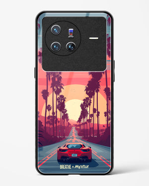 Sunset Boulevard [BREATHE] Glass Case Phone Cover (Vivo)