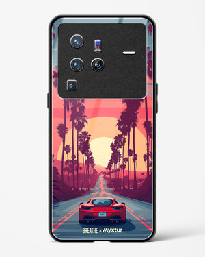 Sunset Boulevard [BREATHE] Glass Case Phone Cover (Vivo)