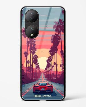 Sunset Boulevard [BREATHE] Glass Case Phone Cover (Vivo)