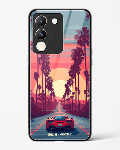 Sunset Boulevard [BREATHE] Glass Case Phone Cover (Vivo)
