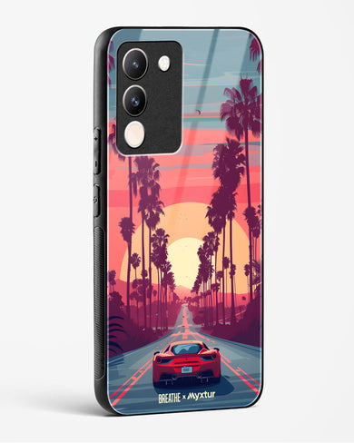 Sunset Boulevard [BREATHE] Glass Case Phone Cover (Vivo)