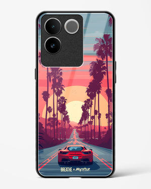 Sunset Boulevard [BREATHE] Glass Case Phone Cover (Vivo)