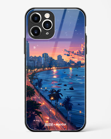 Twilight by the Sea [BREATHE] Glass Case Phone Cover (Apple)