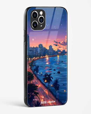 Twilight by the Sea [BREATHE] Glass Case Phone Cover (Apple)