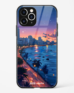 Twilight by the Sea [BREATHE] Glass Case Phone Cover (Apple)