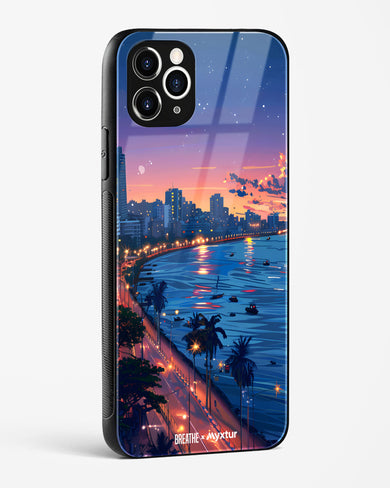 Twilight by the Sea [BREATHE] Glass Case Phone Cover (Apple)