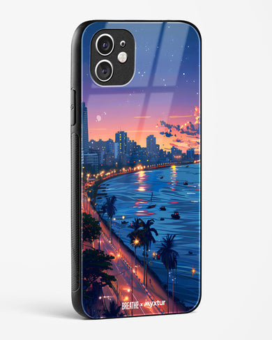 Twilight by the Sea [BREATHE] Glass Case Phone Cover (Apple)