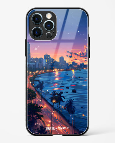 Twilight by the Sea [BREATHE] Glass Case Phone Cover (Apple)