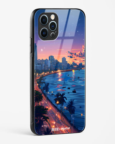 Twilight by the Sea [BREATHE] Glass Case Phone Cover (Apple)