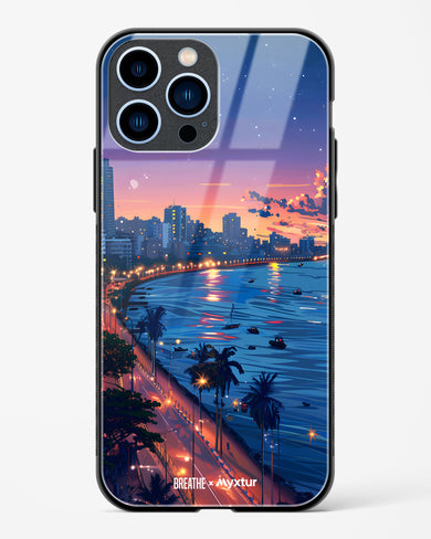 Twilight by the Sea [BREATHE] Glass Case Phone Cover (Apple)