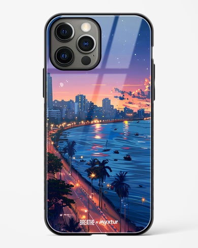 Twilight by the Sea [BREATHE] Glass Case Phone Cover (Apple)