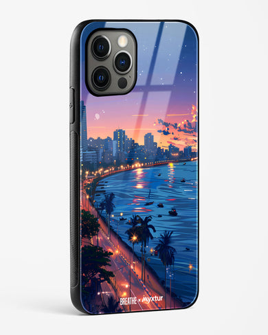 Twilight by the Sea [BREATHE] Glass Case Phone Cover (Apple)