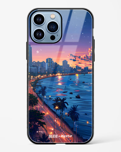 Twilight by the Sea [BREATHE] Glass Case Phone Cover (Apple)