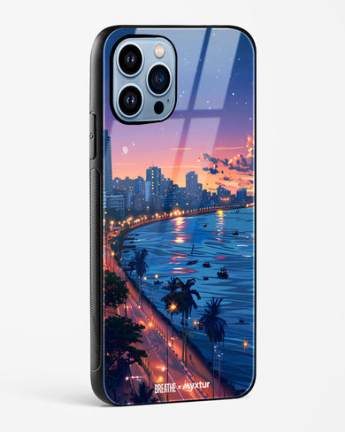 Twilight by the Sea [BREATHE] Glass Case Phone Cover (Apple)