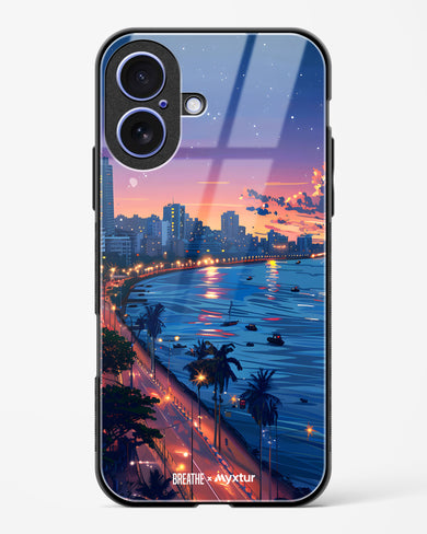 Twilight by the Sea [BREATHE] Glass Case Phone Cover (Apple)